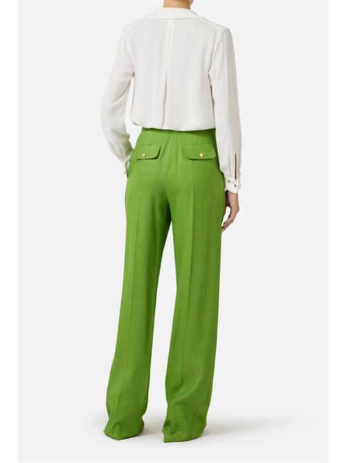 GEORGETTE SHIRT ELISABETTA FRANCHI | CA15962E2360 avorio